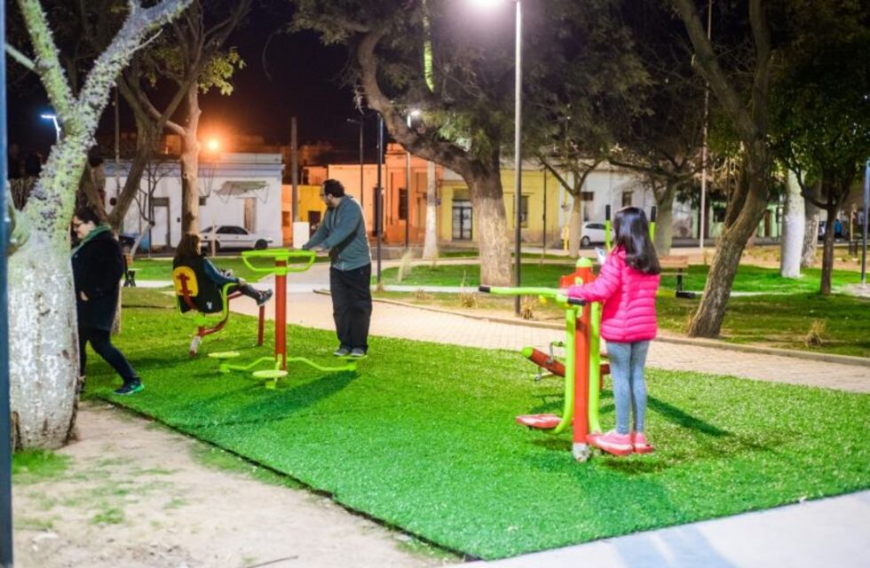 Terminaron las obras de la plaza Villa Cubas