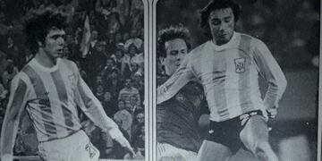 El Conejo Tarantini y la Rana Valencia\u002E Dos jugadores de Selección que se destacaron con la camiseta de Talleres\u002E