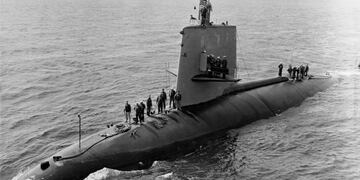 El submarino Scorpion en 1968\u002E (AP)