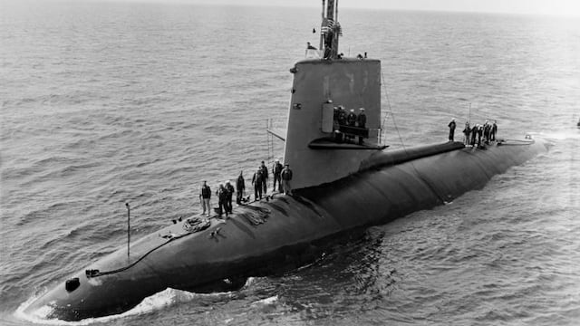 El submarino Scorpion en 1968\u002E (AP)