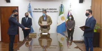 Juró la nueva cúpula policial y anunciaron aumento a trabajadores policiales en Chaco