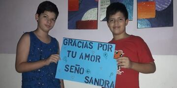 Los alumnos subieron sus mensajes de despedida a las redes sociales\u002E