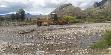 Trabajan en el acondicionamiento de la Ruta Provincial 41