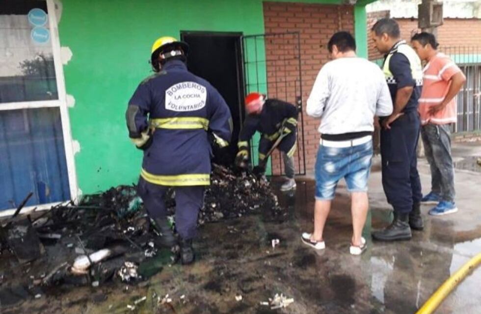 La Cocha: un incendio produjo pérdidas en un mini mercado de la ciudad
