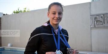 Agustina Gay natación San Francisco