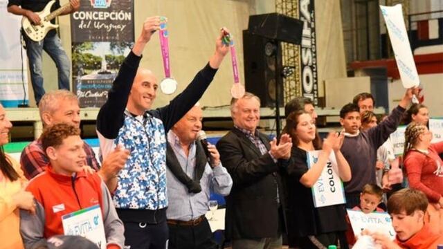 Juegos provinciales Evita adaptados\nCrédito: 03442