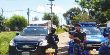 Allanamiento por drogas en Parque Virrey, Alta Gracia