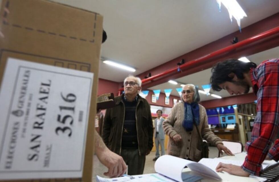 Las PASO se desarrollan con normalidad en San Rafael