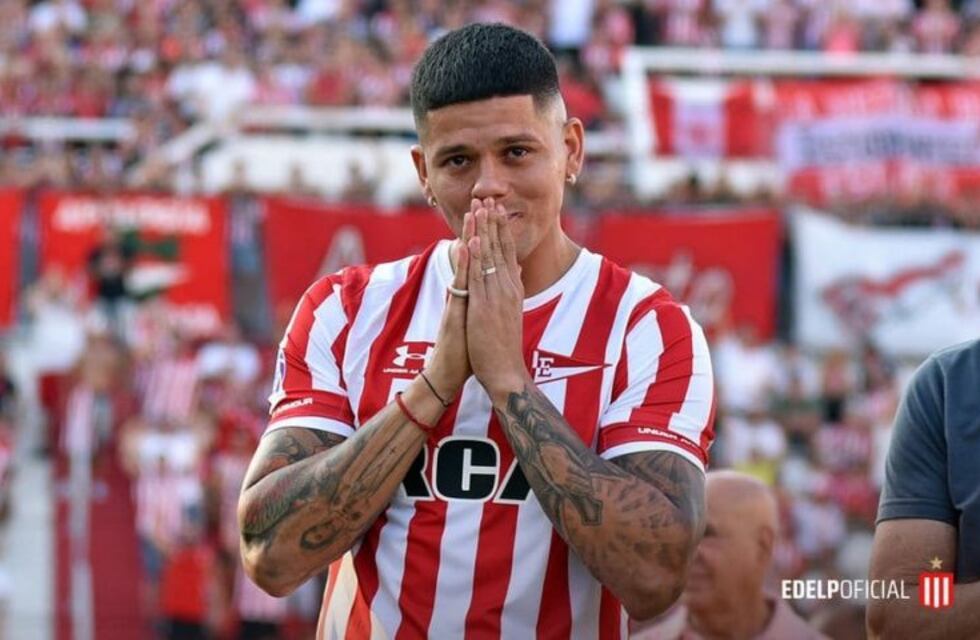 Estudiantes: Marcos Rojo anunció su salida