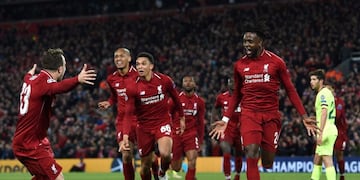 Liverpool hizo historia en la Champions: goleó 4-0 a Barcelona y se metió en la final\u002E (AFP)