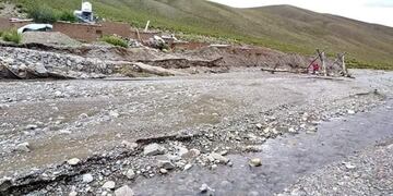 Crecida del río San Juan de Oro, Dpto\u002E Santa Catalina, Jujuy