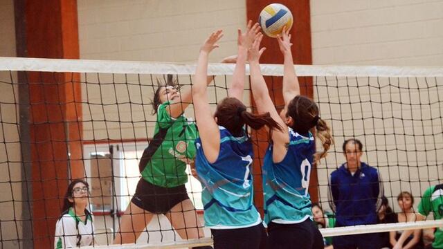 Voley femenino.