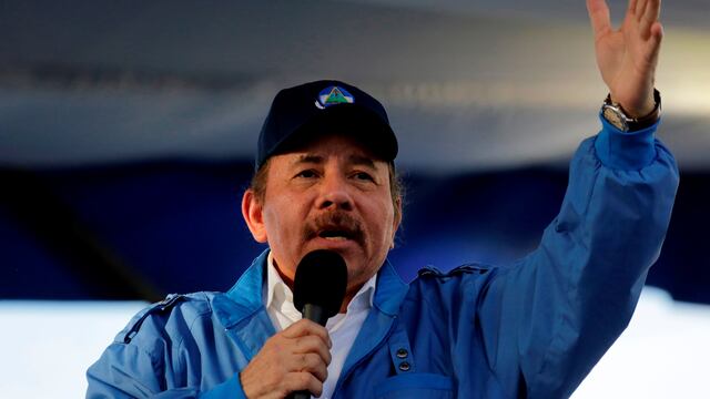 Daniel Ortega, presidente de Nicaragua.