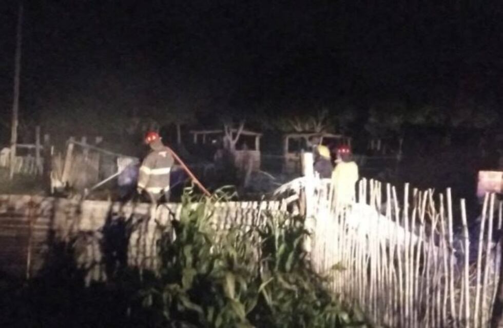 Se incendió una precaria vivienda en Villa Yacanto de Calamuchita