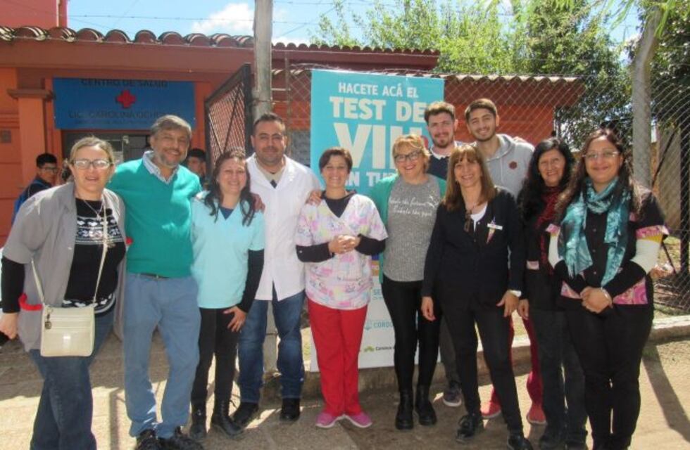 Villa Parque Santa Ana: se realizaron más de 100 testeos de VIH y Sífilis