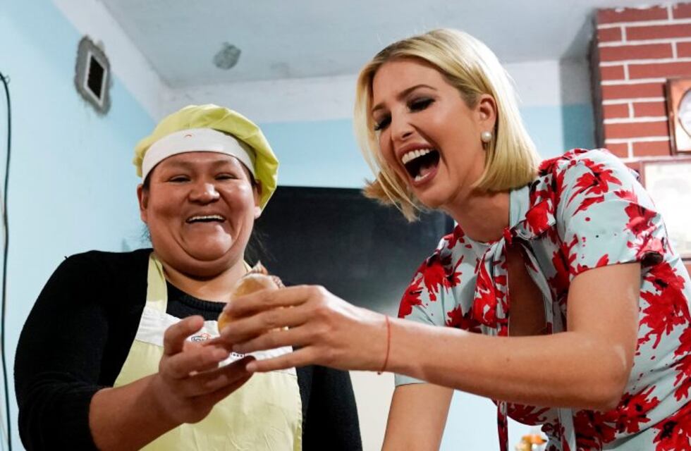 Alentadora visita de Ivanka Trump a emprendedoras jujeñas