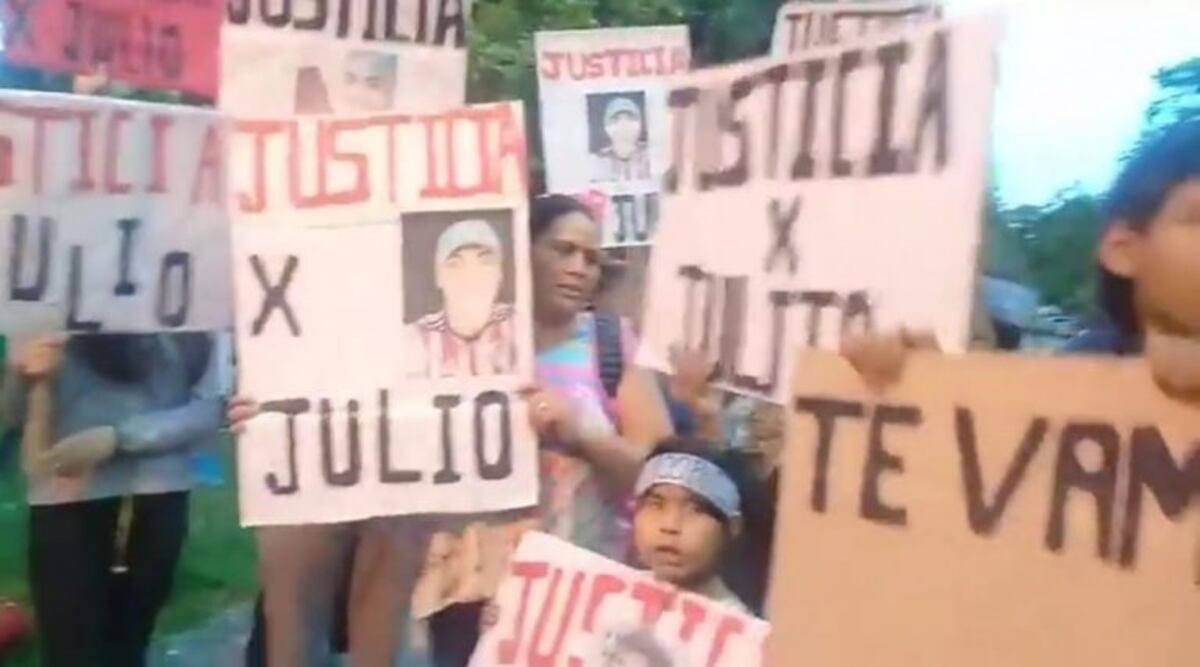 Marcharon pdiendo justicia por Julio Vilte