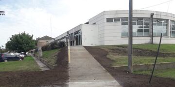 Rampa en el Hospital Pirovano