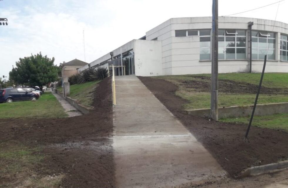 Finalizó la obra de la Rampa de ingreso al Hospital Pirovano