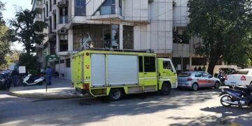 El principio incendio fue denunciado a las 10 hs\u002E aproximadamente\u002E