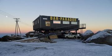 Nieve en las Altas Cumbres