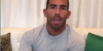 Carlos Tevez se despidiu00f3 de los hinchas de Boca.