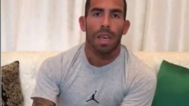 Carlos Tevez se despidiu00f3 de los hinchas de Boca.