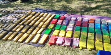 La droga tenía como destino la localidad de Reconquista\u002E (Web)