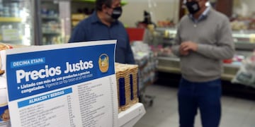 El Gobierno anunció el lanzamiento del Observatorio de Precios para controlar el programa "Precios Justos". Foto: Silvio Moriconi.