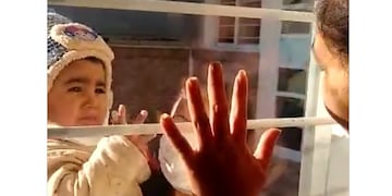 Adriana Ocampos es una agente de la Policía de Mendoza internada en el hospital Scaravelli de Tunuyán\u002E