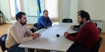 cavaco, ministro de Agricultura, Ganadería, Industria y Comercio del Chubut,