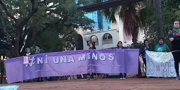 Marcha de mujeres en Posadas\u002E (MisionesOnline)