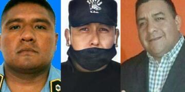 Policías fallecidos en Salta
