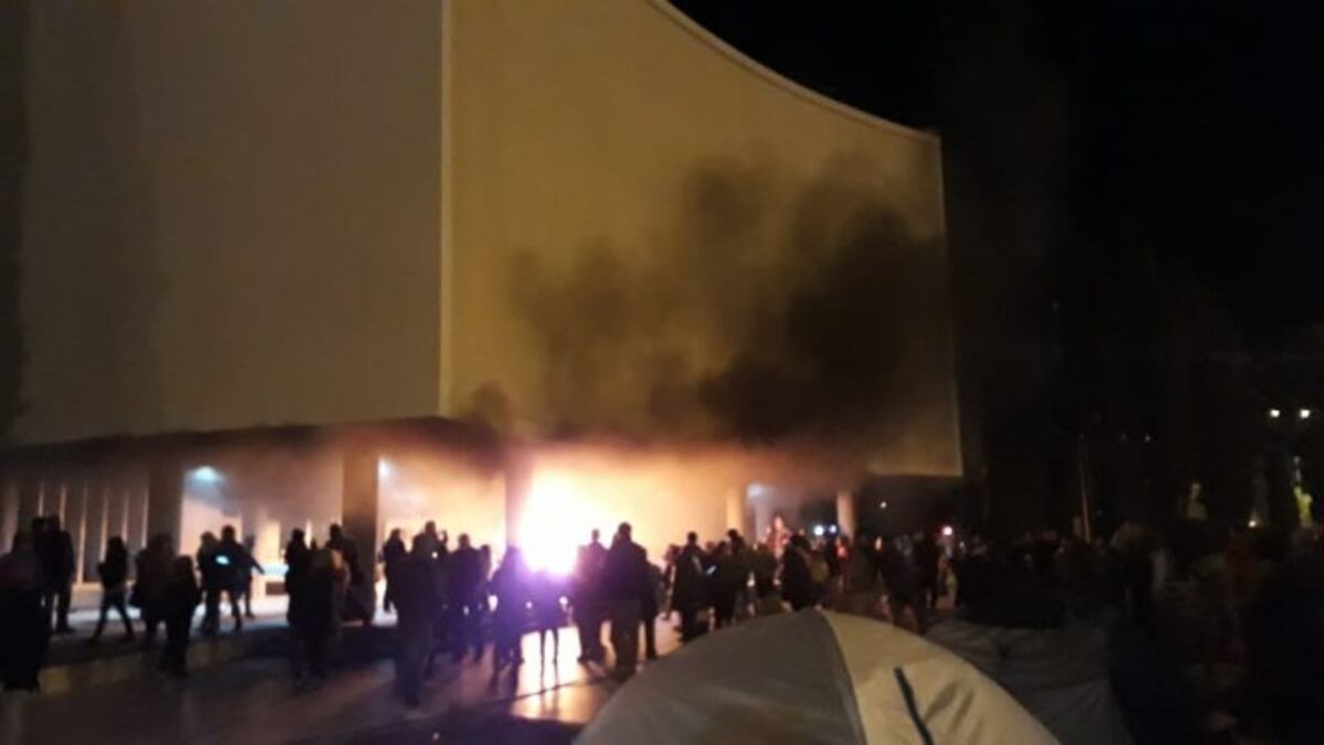 Incidentes en la Legislatura de Chubut\u002E