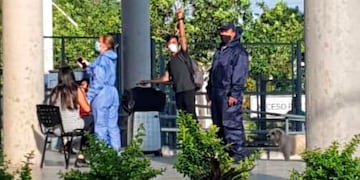 Los estudiantes fueron extorsionados si querían ingresar a la provincia