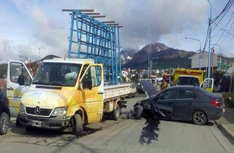 Choque sin heridos y alcoholemia positiva