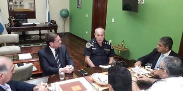 Reunión entre Policía Federal y Policía de Tucumán (Sec\u002E de Estado de Comunicación Pública - Gobierno de Tucumán)