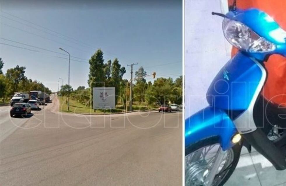 Golpearon salvajemente a una mujer para robarle la moto
