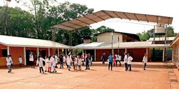 Escuela N° 906 del barrio Malvinas de Montecarlo\u002E