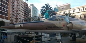 El avión es uno de los siete Mirage que existen en la actualidad en el país\u002E