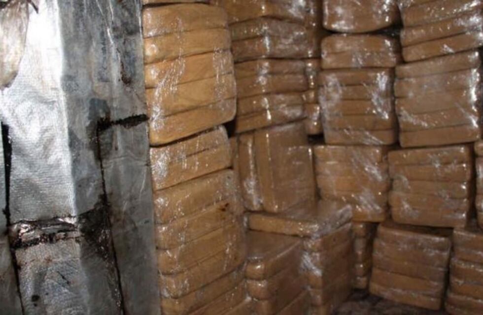 Faltaban 540 kilos de marihuana y tres comisarios le echaron la culpa a las ratas
