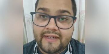 Lucho Franco tiene 27 años y es inspector del servicio internacional de la empresa que une Iguazú con Foz\u002E