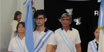 Familia abanderada en Misiones\u002E