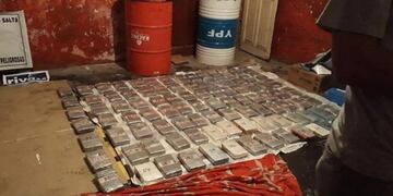 137 ladrillos de cocaína (imagen ilustrativa)