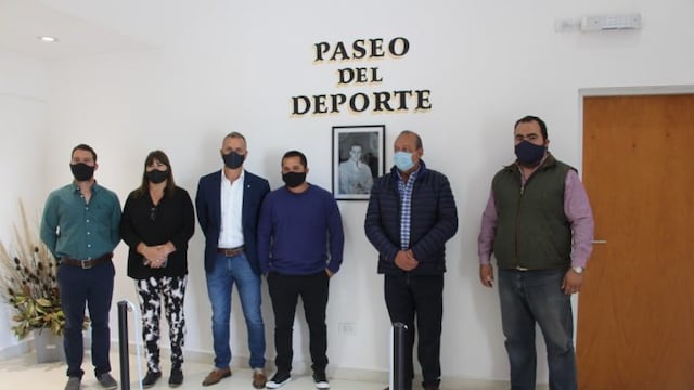 Inauguración Paseo del Deporte en el Polideportivo de Tres Arroyos