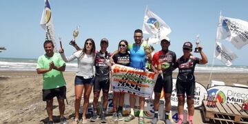 2da fecha del Campeonato de Rural Bike Costero en Orense\u002E (Foto: facebook/Dirección de Deportes, Tres Arroyos)