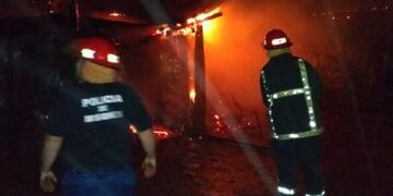 Los bomberos tuvieron que trabajar el fin de semana en Oberá\u002E