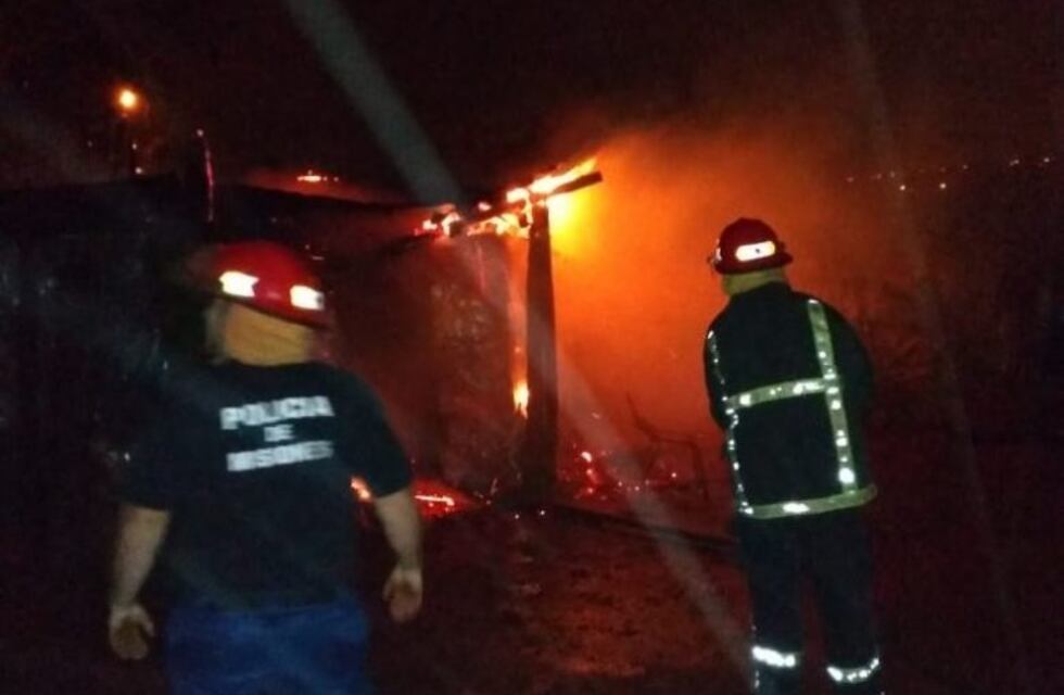 Bomberos apagaron dos incendios en Oberá
