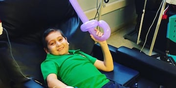 Quién es Nachito, el niño que pide ayuda para un chico que tiene leucemia