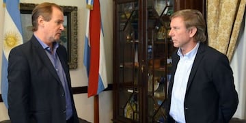 Gustavo Bordet y Juan José Bahillo\nCrédito: Web